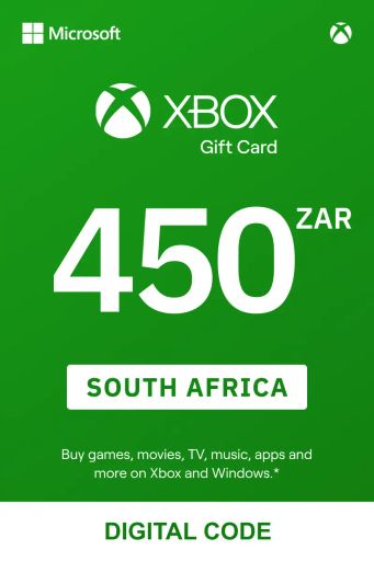 Xbox 450 ZAR Gift Card (South Africa) - Digital Key