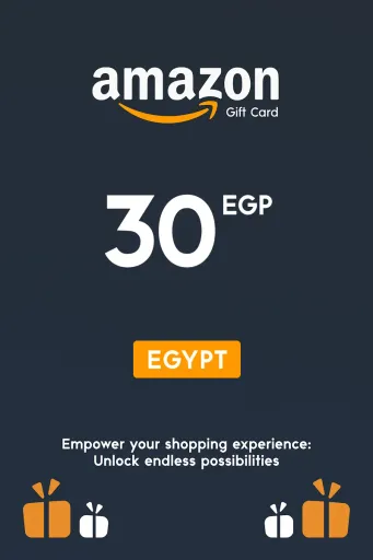 Amazon 30 EGP Gift Card (Egypt) - Digital Key