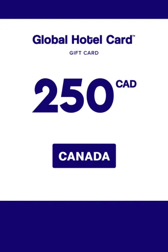 Global Hotel Card 250 CAD Gift Card (Canada) - Digital Key