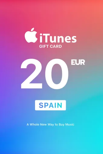 Apple iTunes 20 EUR Gift Card (Spain) - Digital Key
