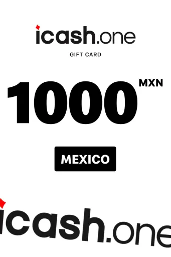 iCash.one 1000 MXN Gift Card (Mexico) - Digital Key