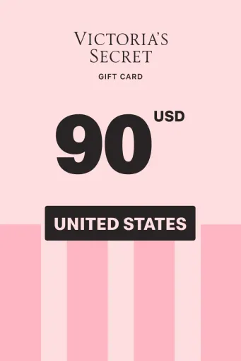 Victoria's Secret Pink 90 USD Gift Card (United States) - Digital Key