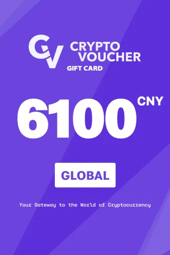 Crypto Voucher 6100 CNY Gift Card (Global) - Digital Key