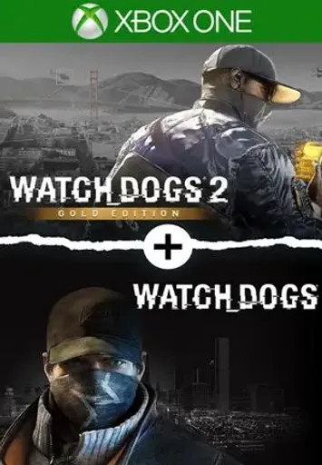 Watch Dogs 1 + Watch Dogs 2 Gold Editions Bundle (United States) (Xbox One) - Xbox Live - Digital Key