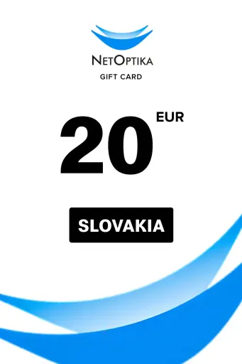 Netoptika 20 EUR Gift Card (Slovakia) - Digital Key