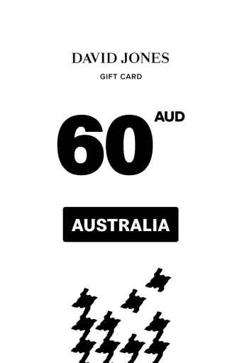 David Jones 60 AUD Gift Card (Australia) - Digital Key