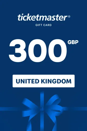 Ticketmaster 300 GBP Gift Card (United Kingdom) - Digital Key