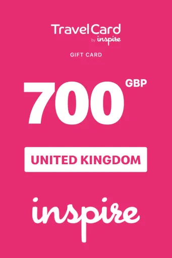 TravelCard by Inspire 700 GBP Gift Card (United Kingdom) - Digital Key