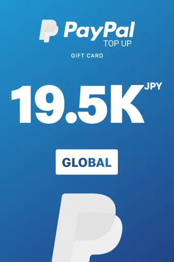 PayPal Instant Top Up 19500 JPY Gift Card (Global) - Digital Key