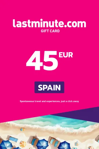 lastminute.com 45 EUR Gift Card (Spain) - Digital Key