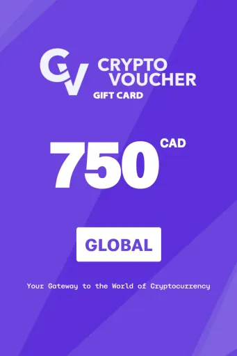 Crypto Voucher 750 CAD Gift Card (Global) - Digital Key