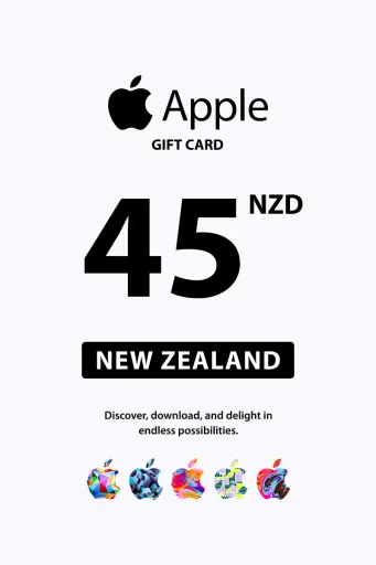 Apple 45 NZD Gift Card (New Zealand) - Digital Key