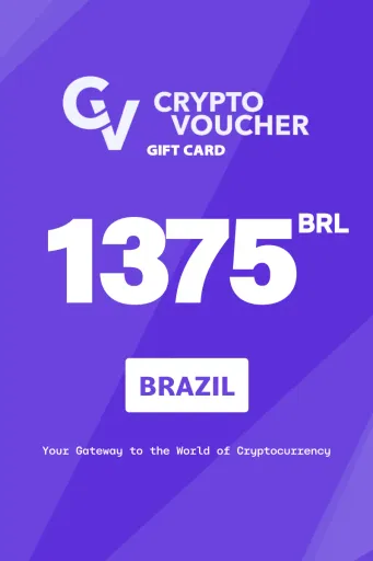 Crypto Voucher 1375 BRL Gift Card (Brazil) - Digital Key