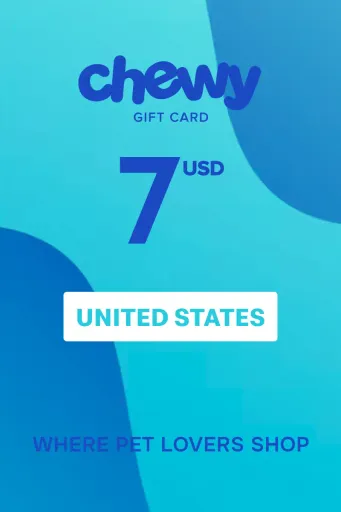 Chewy 7 USD Gift Card (United States) - Digital Key