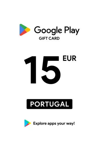 Google Play 15 EUR Gift Card (Portugal) - Digital Key