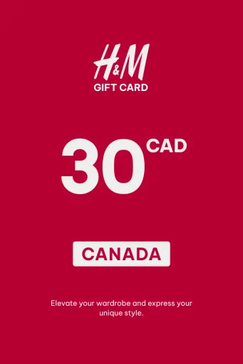 H&M 30 CAD Gift Card (Canada) - Digital Key