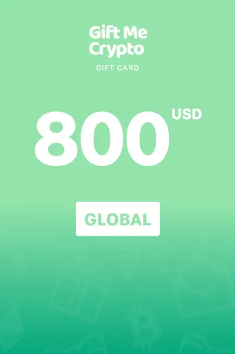 Gift Me Crypto (DOGE) 800 USD Gift Card (Global) - Digital Key