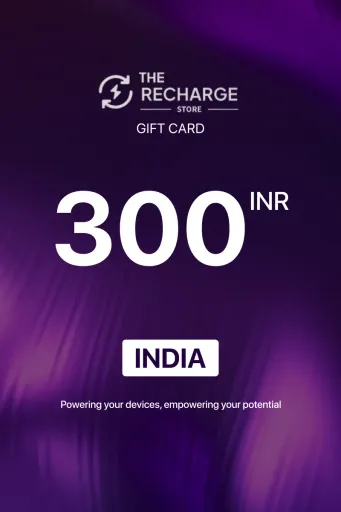 The Recharge Store 300 INR Gift Card (India) - Digital Key