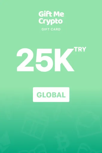 Gift Me Crypto 25000 TRY Gift Card (Global) - Digital Key