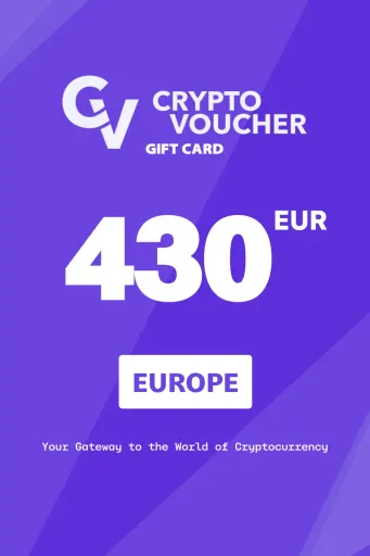 Crypto Voucher 430 EUR Gift Card (Europe) - Digital Key