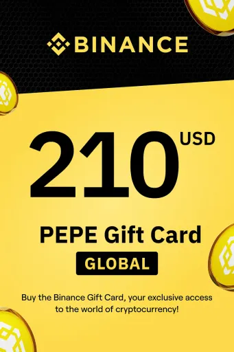 Binance (PEPE) 210 USD Gift Card (Global) - Digital Key