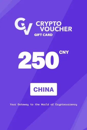 Crypto Voucher 250 CNY Gift Card (China) - Digital Key