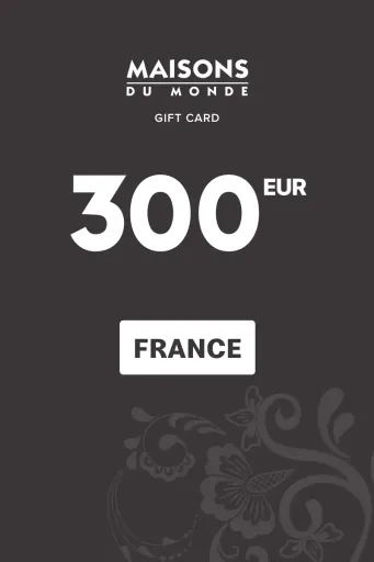 Maisons du Monde 300 EUR Gift Card (France) - Digital Key