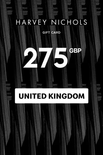 Product Image - Harvey Nichols 275 GBP Gift Card (United Kingdom) - Digital Key