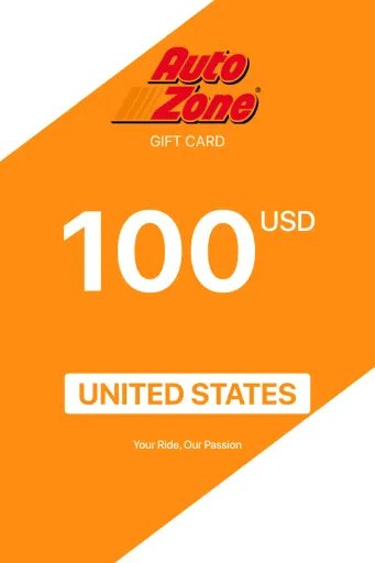 AutoZone 100 USD Gift Card (United States) - Digital Key