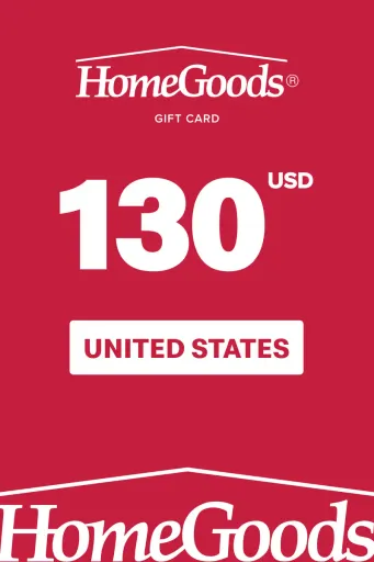 Homegoods 130 USD Gift Card (United States) - Digital Key