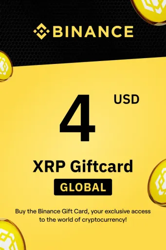 Binance (XRP) 4 USD Gift Card (Global) - Digital Key