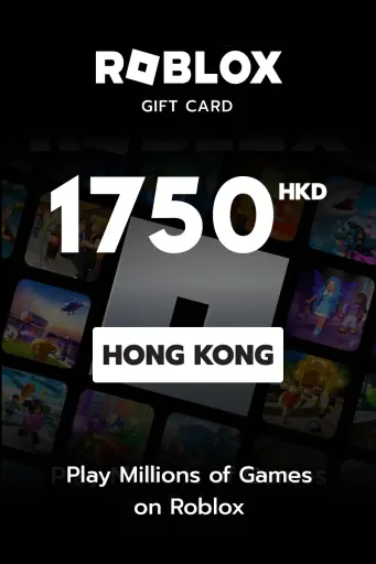 Roblox 1750 HKD Gift Card (Hong Kong) - Digital Key