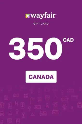 Wayfair 350 CAD Gift Card (Canada) - Digital Key