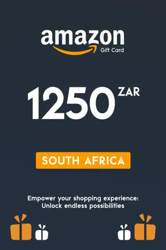 Amazon 1250 ZAR Gift Card (South Africa) - Digital Key