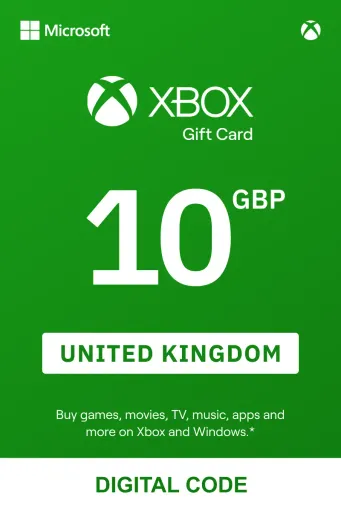 Xbox 10 GBP Gift Card (United Kingdom) - Digital Key