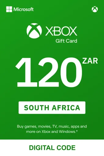 Xbox 120 ZAR Gift Card (South Africa) - Digital Key