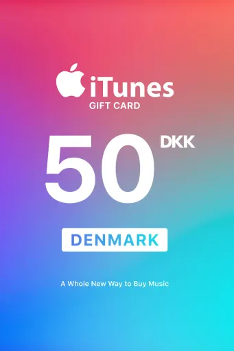 Apple iTunes 50 DKK Gift Card (Denmark) - Digital Key