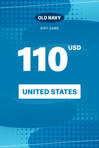 Product Image - Old Navy 110 USD Gift Card (United States) - Digital Key