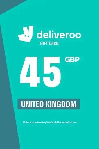 Deliveroo 45 GBP Gift Card (United Kingdom) - Digital Key