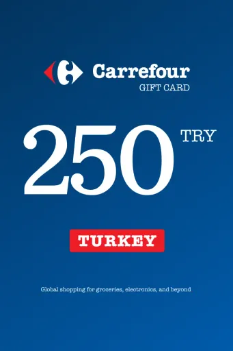 Carrefour 250 TRY Gift Card (Turkey) - Digital Key