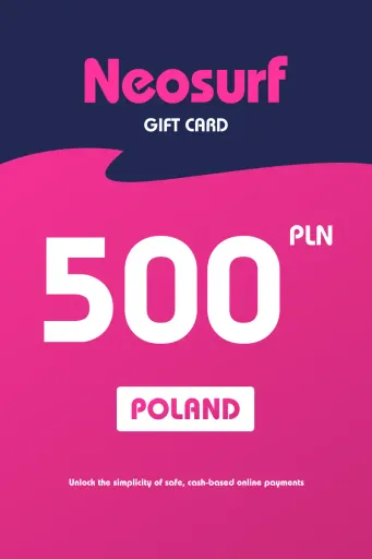 Neosurf 500 PLN Gift Card (Poland) - Digital Key