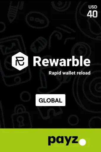 Rewarble PayZ 40 USD Gift Card (Global) - Rewarble - Digital Key