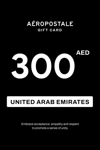 Product Image - Aeropostale 300 AED Gift Card (United Arab Emirates) - Digital Key