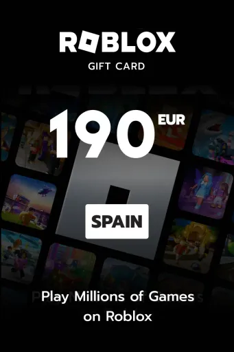 Roblox 190 EUR Gift Card (Spain) - Digital Key