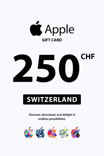 Apple 250 CHF Gift Card (Switzerland) - Digital Key