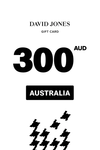 David Jones 300 AUD Gift Card (Australia) - Digital Key