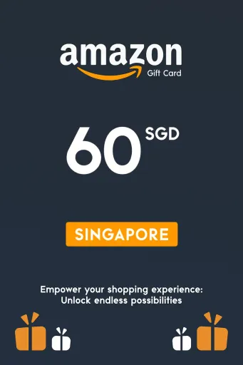 Amazon 60 SGD Gift Card (Singapore) - Digital Key