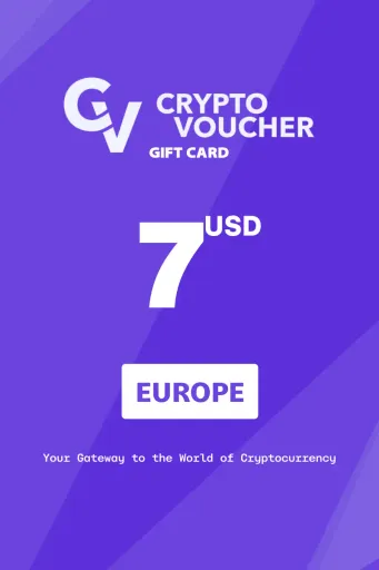 Crypto Voucher (USDC) 7 USD Gift Card (Europe) - Digital Key