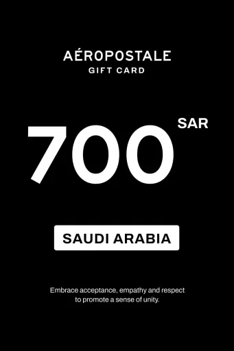 Aeropostale 700 SAR Gift Card (Saudi Arabia) - Digital Key
