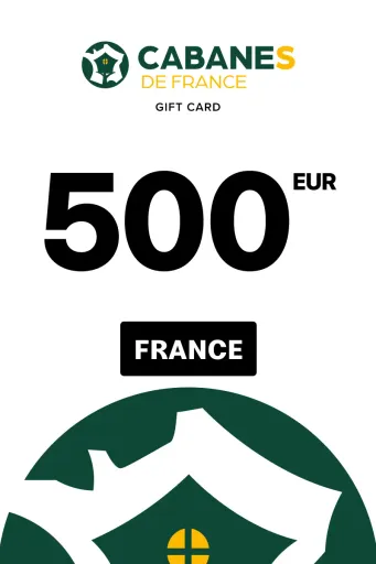 Cabanes de France 500 EUR Gift Card (France) - Digital Key